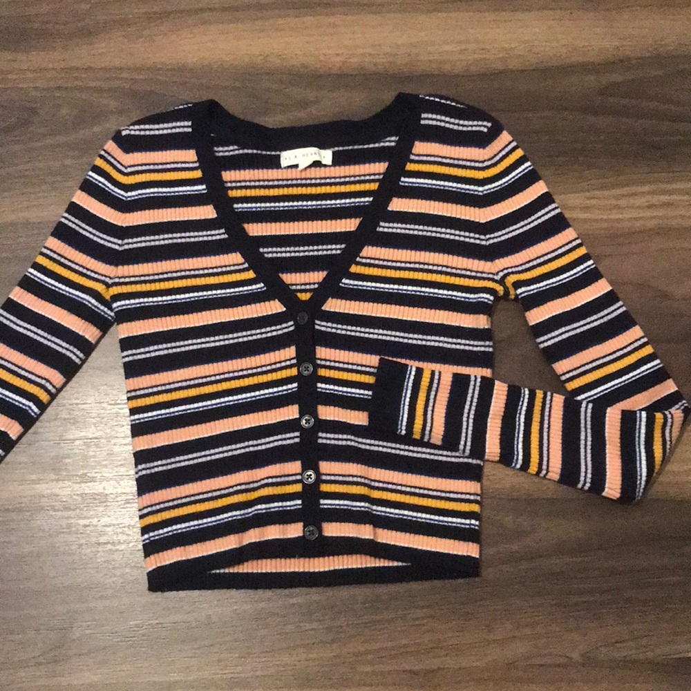 Cropped Sweater Long Sleeve